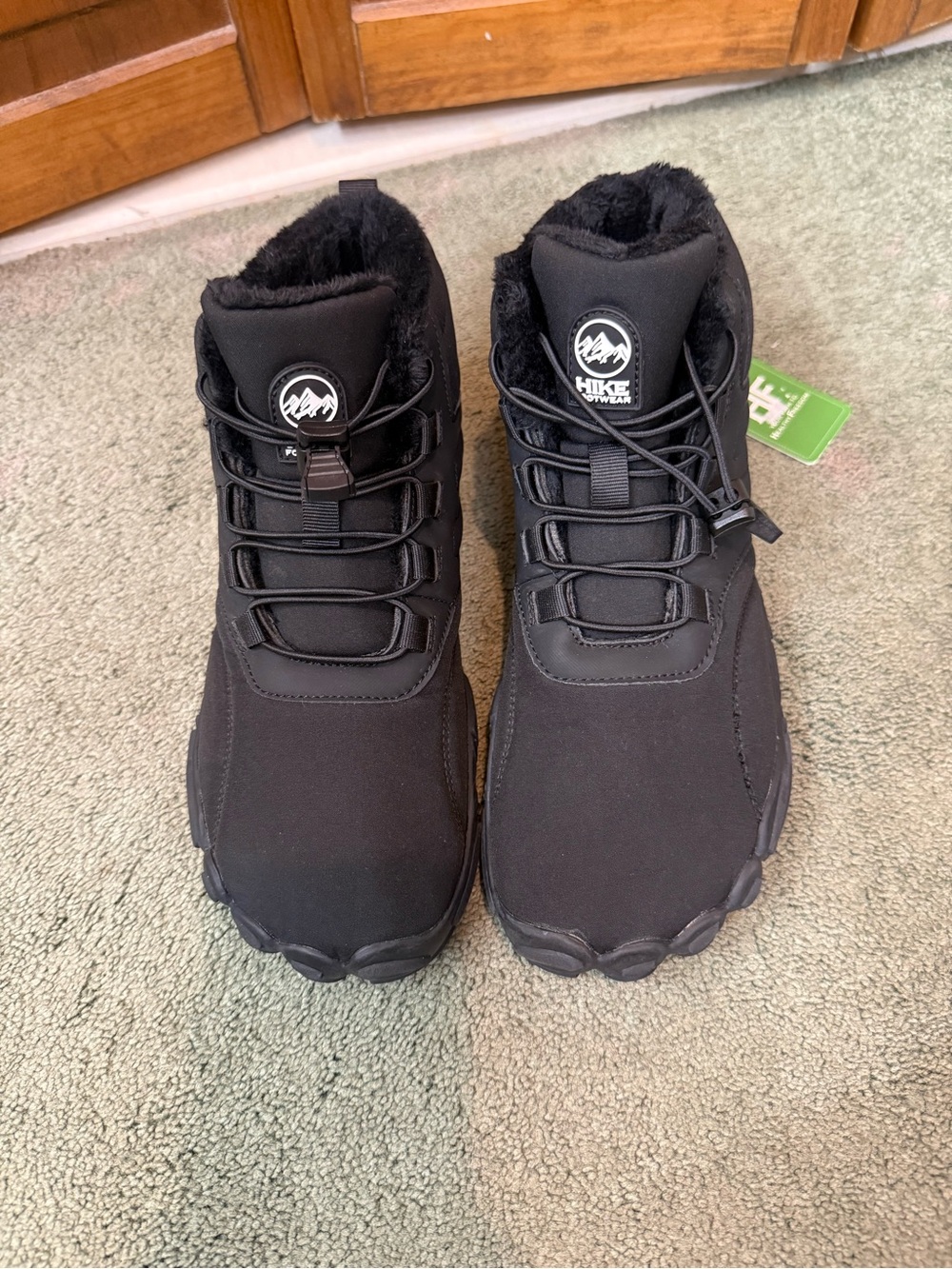 HIKE FOOTWEAR MENS Black Winter Boots, BRAND NEW